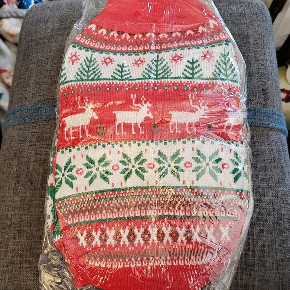 Pedgot 2 Pack Christmas Dog FairIsle Sweater Set Size Medium - Picture 6 of 10